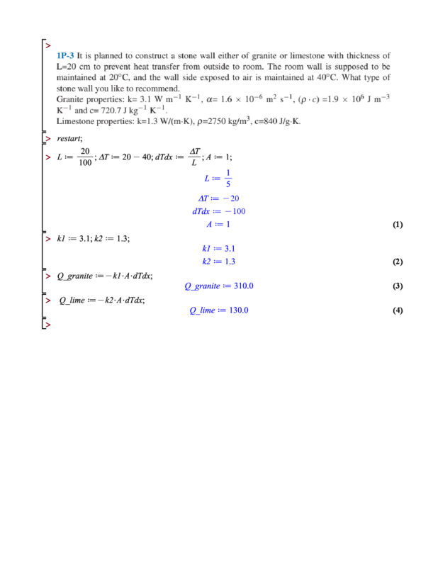 Solutions Manual For Heat Transfer, 1st Edition By Naseem Uddin
