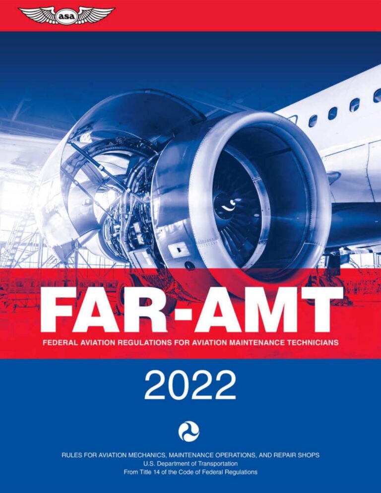 FAR-AMT 2022 Federal Aviation Regulations for Aviation Maintenance Technicians By Federal Aviation Administration (FAA)Aviation Supplies & Academics