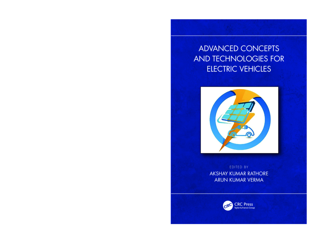 Advanced Concepts and Technologies for Electric Vehicles (1st Edition) by Akshay Kumar Rathore ISBN13: 9781032360737