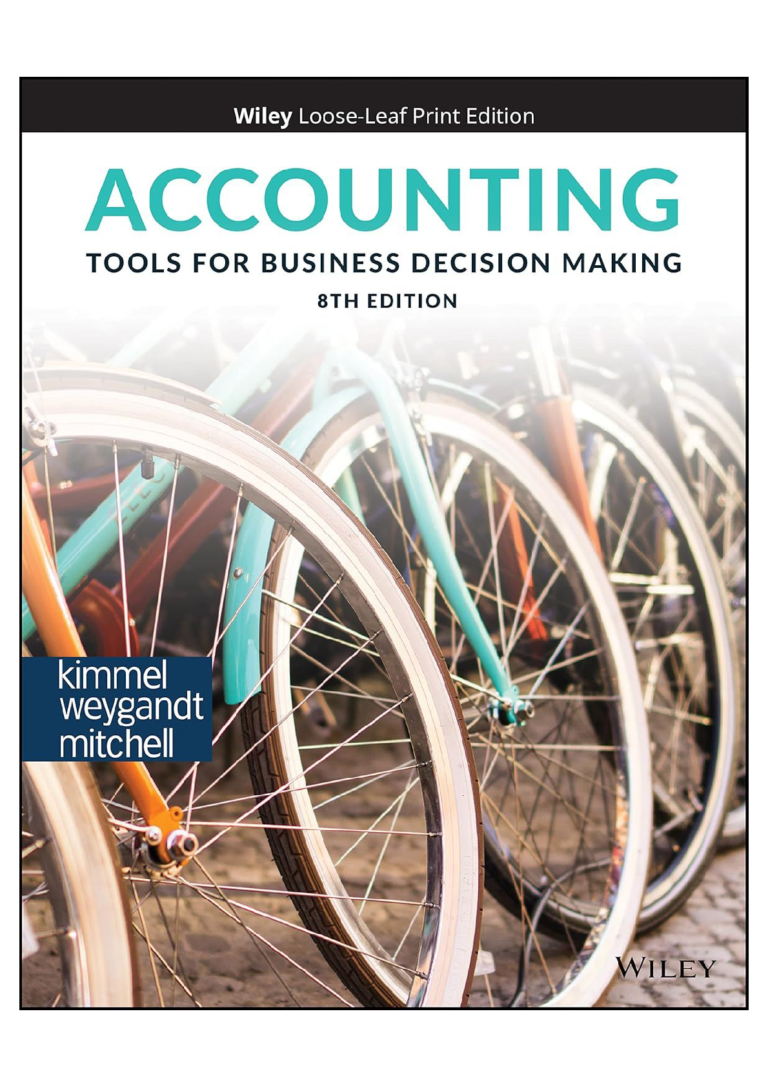 Solution manual for Accounting Tools for Business Decision Making 8th Edition Paul D. Kimmel