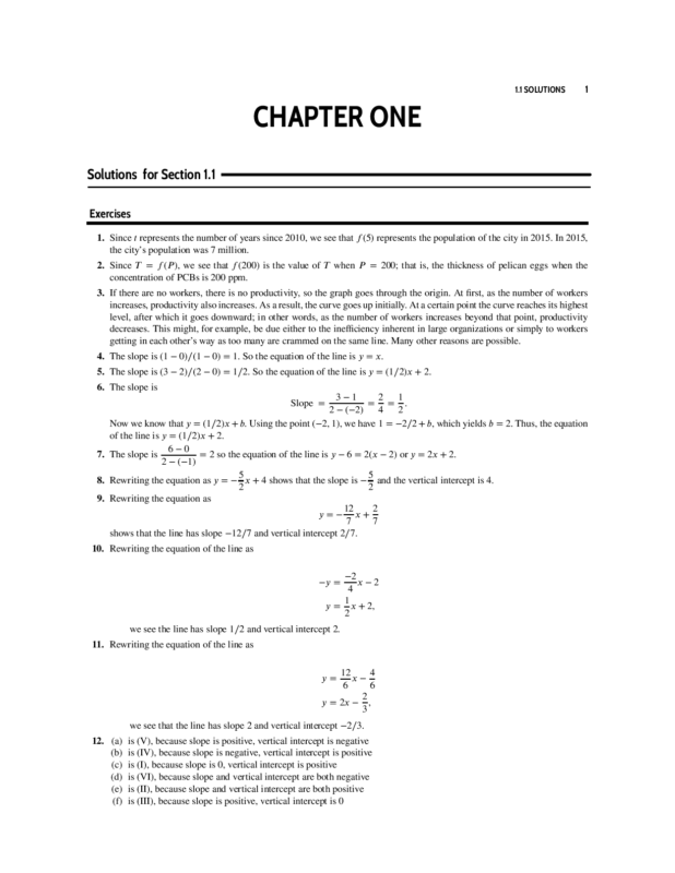 Solutions Manual for Calculus: Single Variable 7th Edition by William G. McCallum, Deborah Hughes-Hallett, Andrew M. Gleason