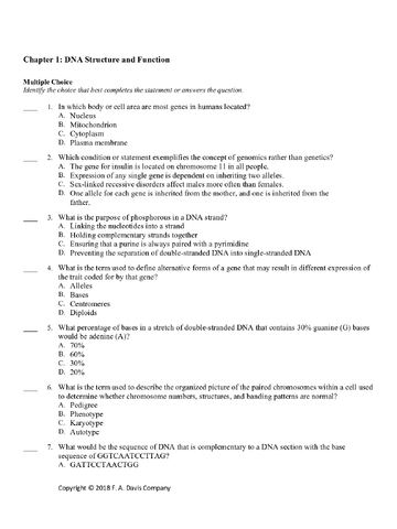 Test Bank for Genetics and Genomics in Nursing and Health Care, 2nd Edition, 2e by Theresa A. Beery, M. Linda Workman, Julia A. Eggert