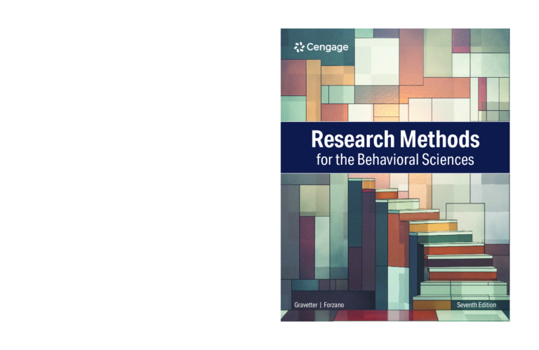 Research Methods for the Behavioral Sciences 7th Edition By Frederick Gravetter, Lori-Ann Forzano, James Witnauer