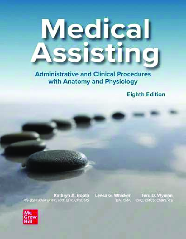Student Workbook for Medical Assisting 8th Edition By Kathryn Booth, Leesa Whicker, Terri Wyman