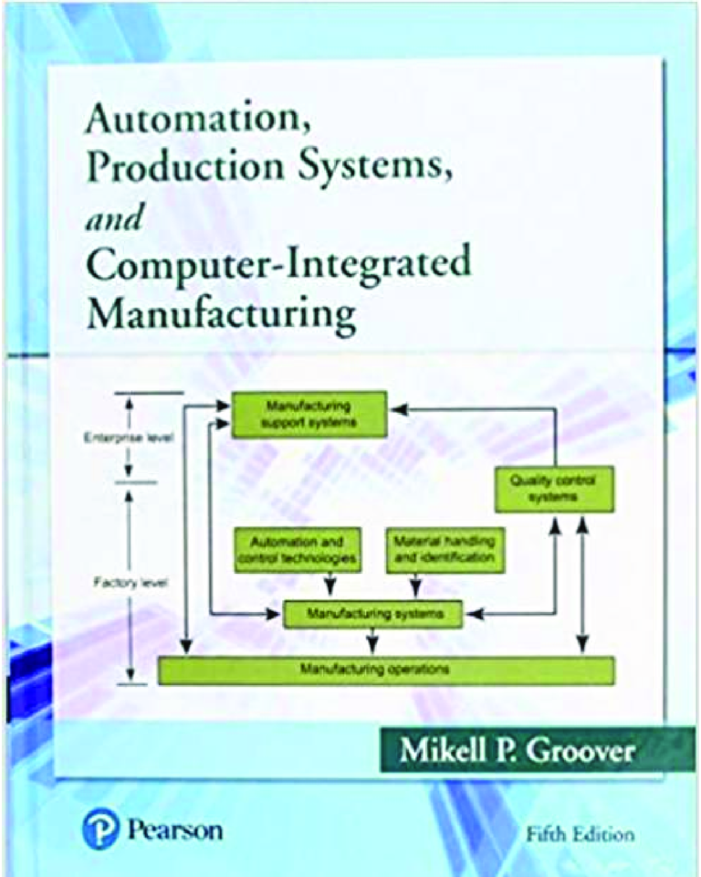 Automation Production Systems and Computer-Integrated Manufacturing, 5th Edition By Mikell P. Groover