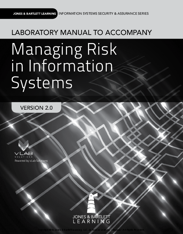 Laboratory Manual to Accompany Managing Risk in Information Systems 2nd Edition By Darril Gibson