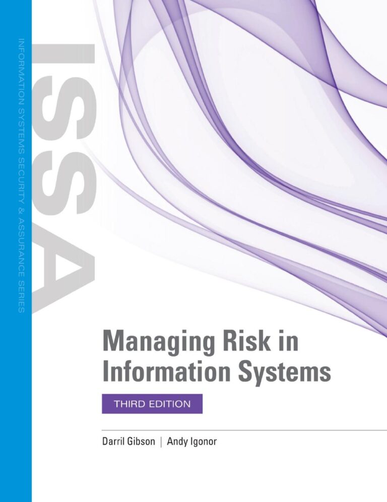 Managing Risk in Information Systems 3rd Edition By Darril Gibson, Andy Igonor | eBook PDF