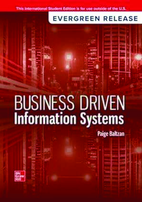 Business Driven Information Systems: 2026 Release ISE By Paige Baltzan and Amy Phillips