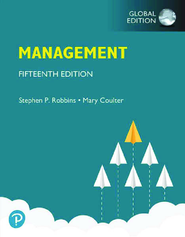 Management 15th Global Edition By Stephen P. Robbins, Mary A. Coulter