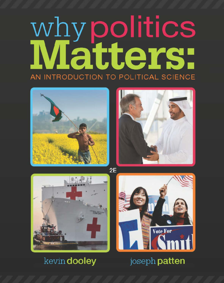 Why Politics Matters An Introduction to Political Science 2nd Edition By Kevin L. Dooley