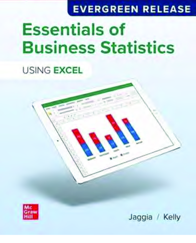 Essentials of Business Statistics Using Excel 2026 Evergreen Release By Sanjiv Jaggia, Alison Kelly