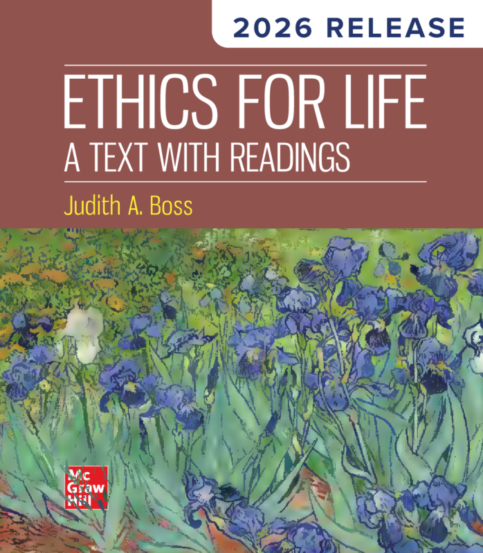 Ethics For Life A Text with Readings 2026 Release By Judith A. Boss