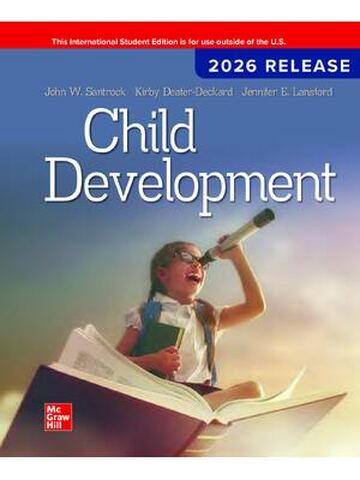 Child Development 2026 Release ISE By John W. Santrock, Kirby Deater-Deckard