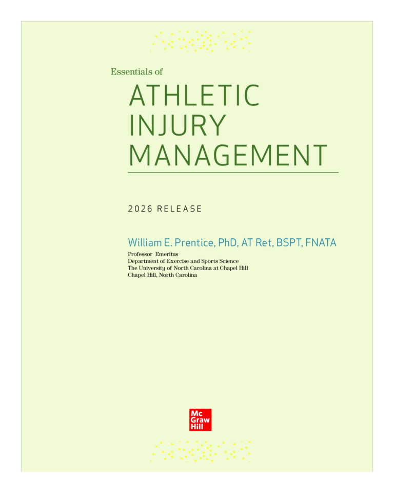 ISE Essentials of Athletic Injury Management 2026 Evergreen Release By William E. Prentice