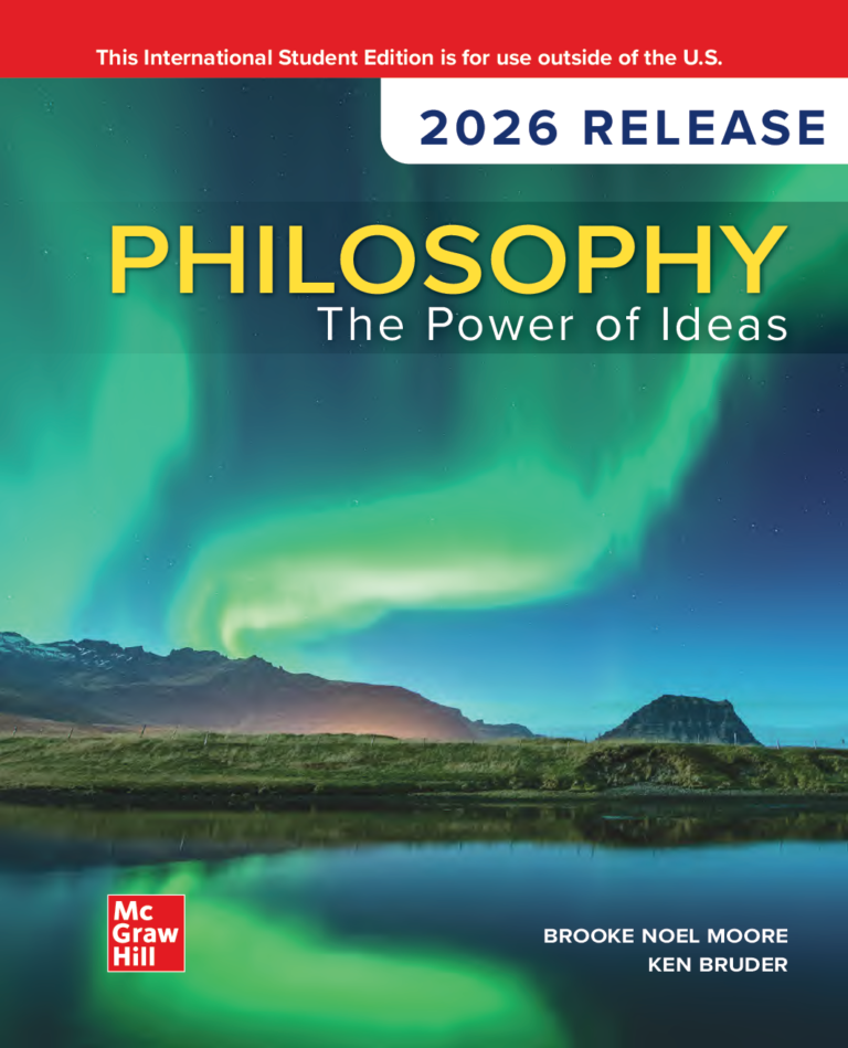Philosophy The Power of Ideas 2026 Release ISE By Brooke Noel Moore, Kenneth Bruder