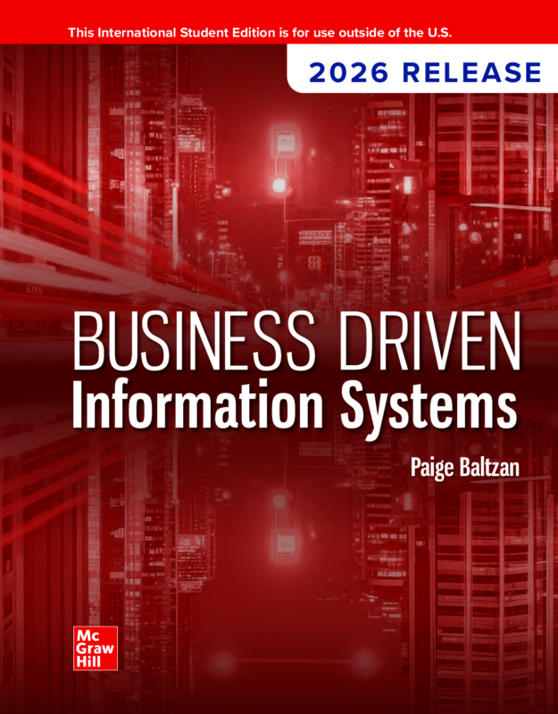 Business Driven Information Systems 2026 Release ISE By Paige Baltzan