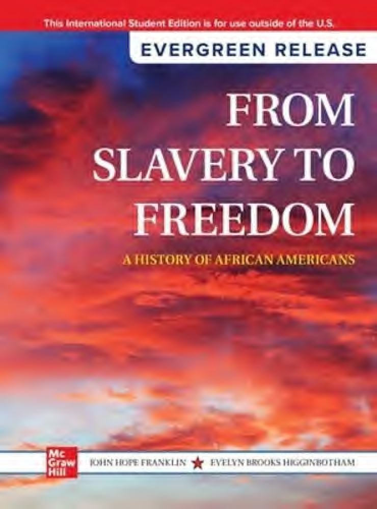 From Slavery to Freedom A History of African Americans 2026 EverGreen Release ISE By John Hope Franklin