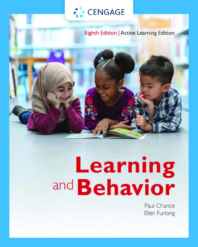 Learning and Behavior: Active Learning Edition, 8th Edition By Paul Chance Ellen Furlong