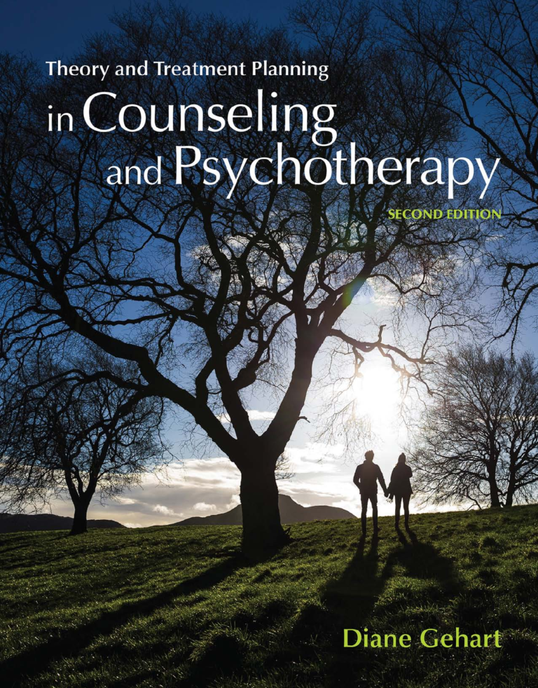 Theory and Treatment Planning in Counseling and Psychotherapy 2nd Edition By Diane R. Gehart