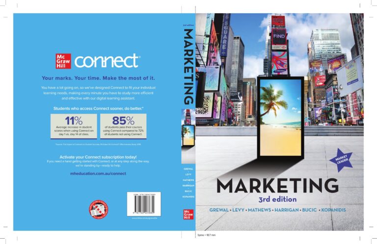 Marketing 3rd Edition By Dhruv Grewal, Michael Levy, Shane Mathews