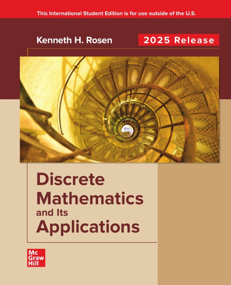 Discrete Mathematics and Its Applications 2025 Release By Kenneth H. Rosen