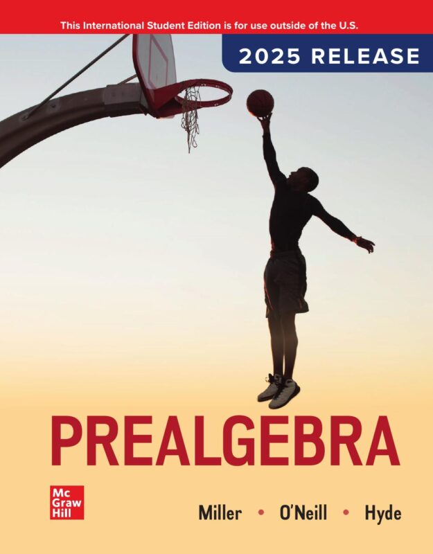 eBook ISE PDF Prealgebra 2025 Release By Julie Miller, Molly O’Neill, Nancy Hyde