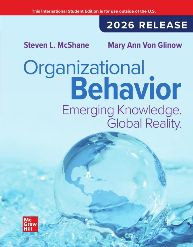 eBook ISE PDF Organizational Behavior Emerging Knowledge Global Reality 2026 Release By Steven McShane, Mary Ann Von Glinow