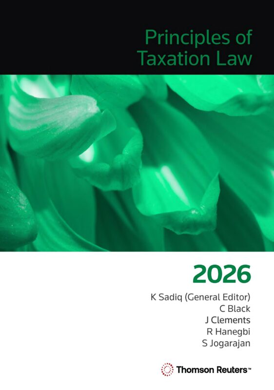eBook PDF Principles of Taxation Law 2026 1st Edition By Celeste Black, Jared Clements, Kerrie Sadiq