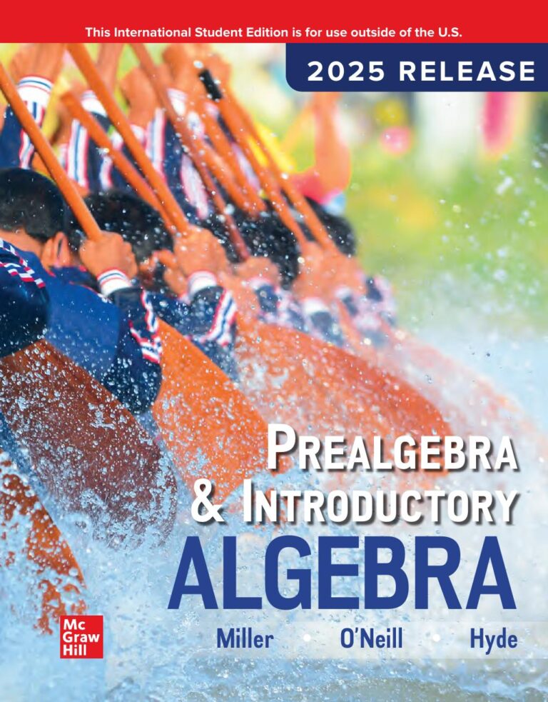 Prealgebra & Introductory ISE Algebra 2025 Release By Julie Miller, Molly O’Neill, Nancy Hyde