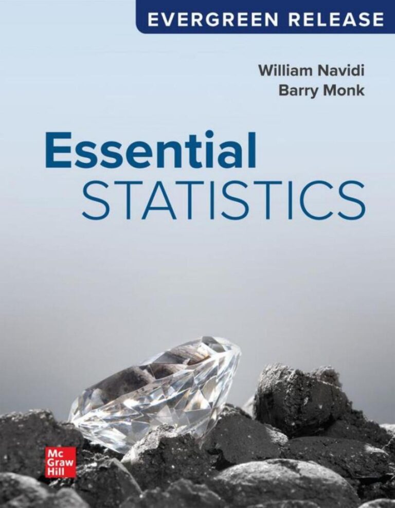Essential Statistics 2025 Evergreen Release By William Navidi