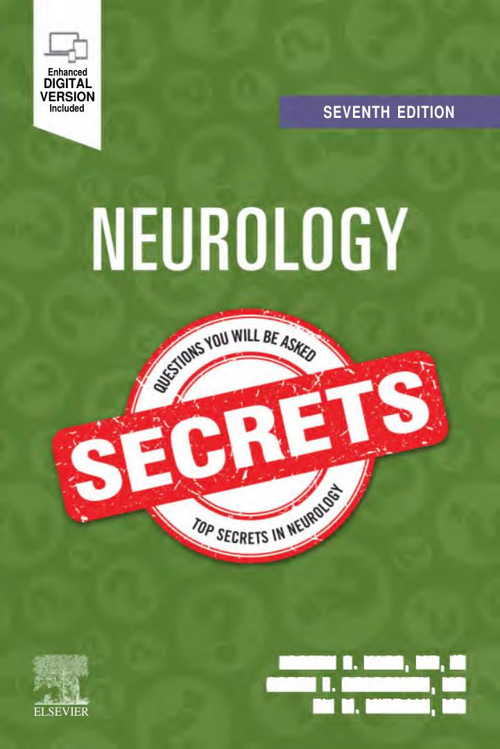 Neurology Secrets 7th Edition By Joseph Kass, Corey Goldsmith, Eli Mizrahi