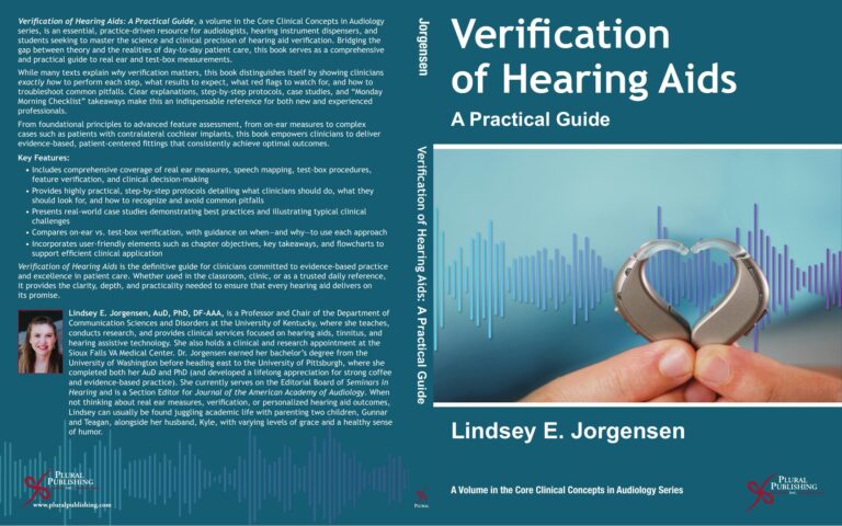 Verification of Hearing Aids A Practical Guide 1st Edition By Lindsey Jorgensen