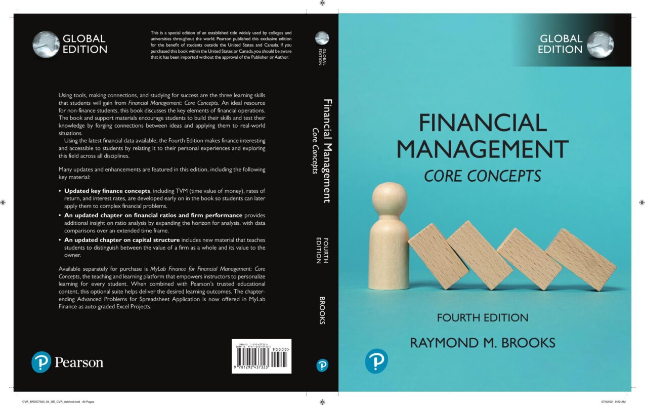 Financial Management: Core Concepts 4th Global Edition By Raymond Brooks