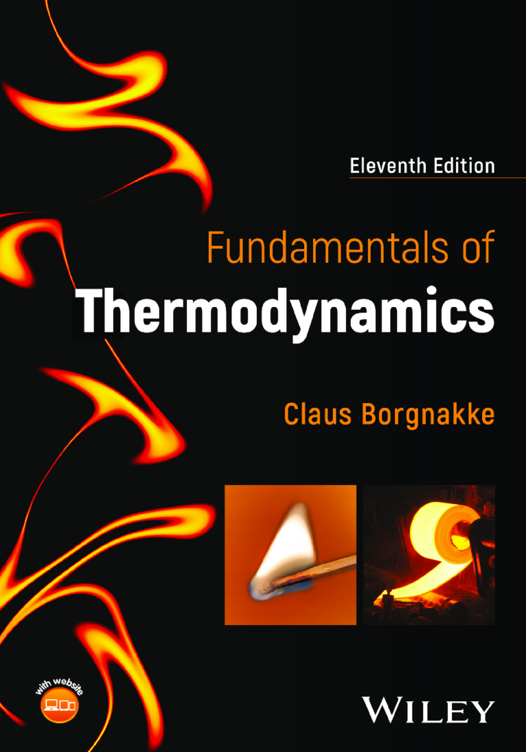Fundamentals of Thermodynamics 11th Edition By Claus Borgnakke
