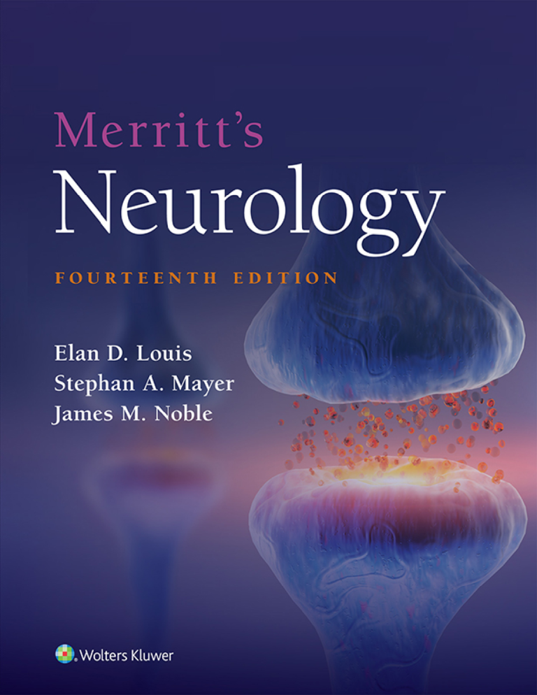 eBook Merritt’s Neurology 14th Edition By Elan D. Louis, Stephan A. Mayer, James M. Noble