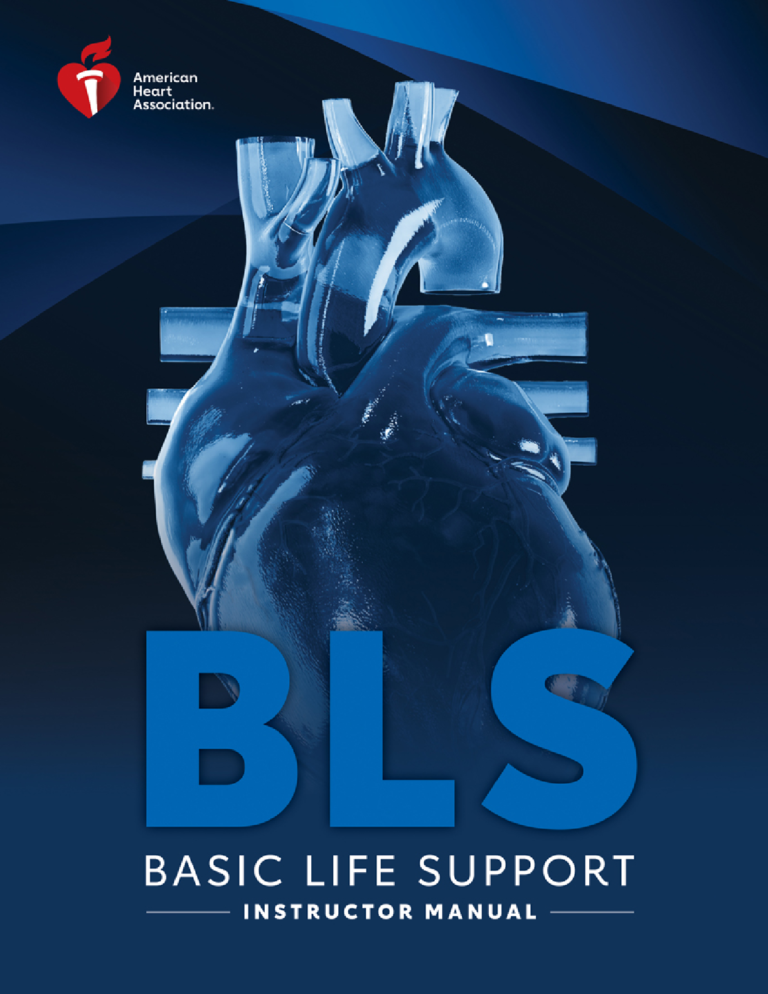 Basic Life Support american heart association Instructor Manual 2025