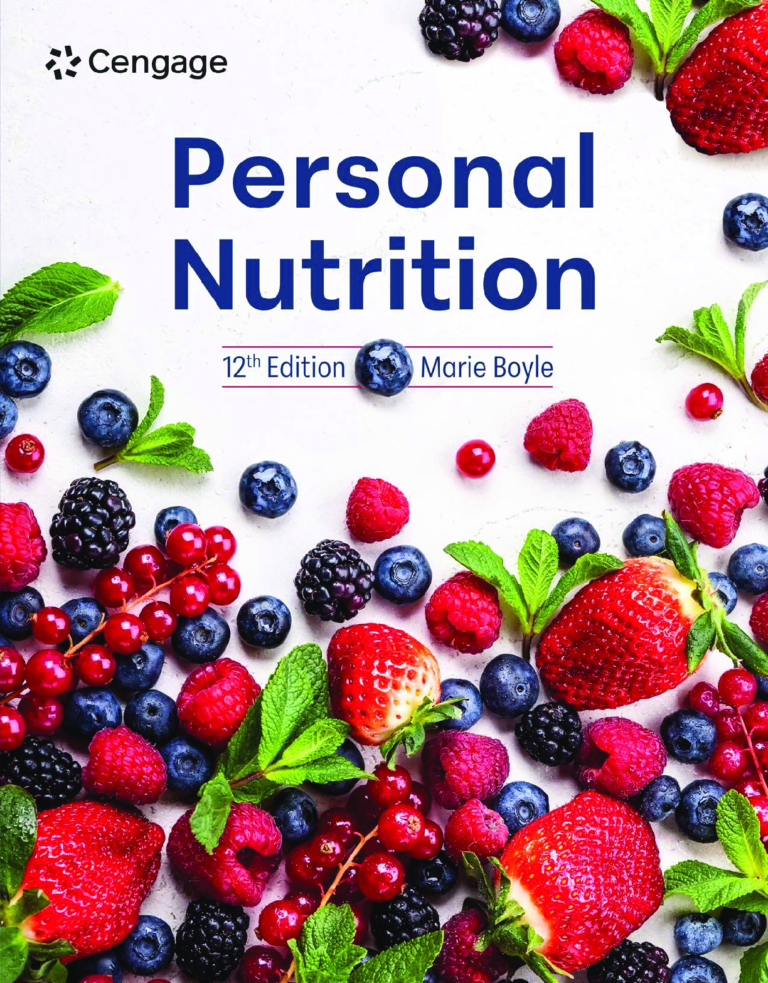 Personal Nutrition 12th Edition By Marie Boyle