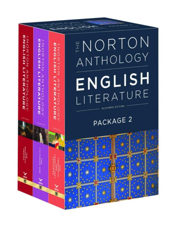 The Norton Anthology of English Literature (Package 2 Volumes D, E, F) 11th Edition By Stephen Greenblatt, Rachel Ablow, Eric Eisner