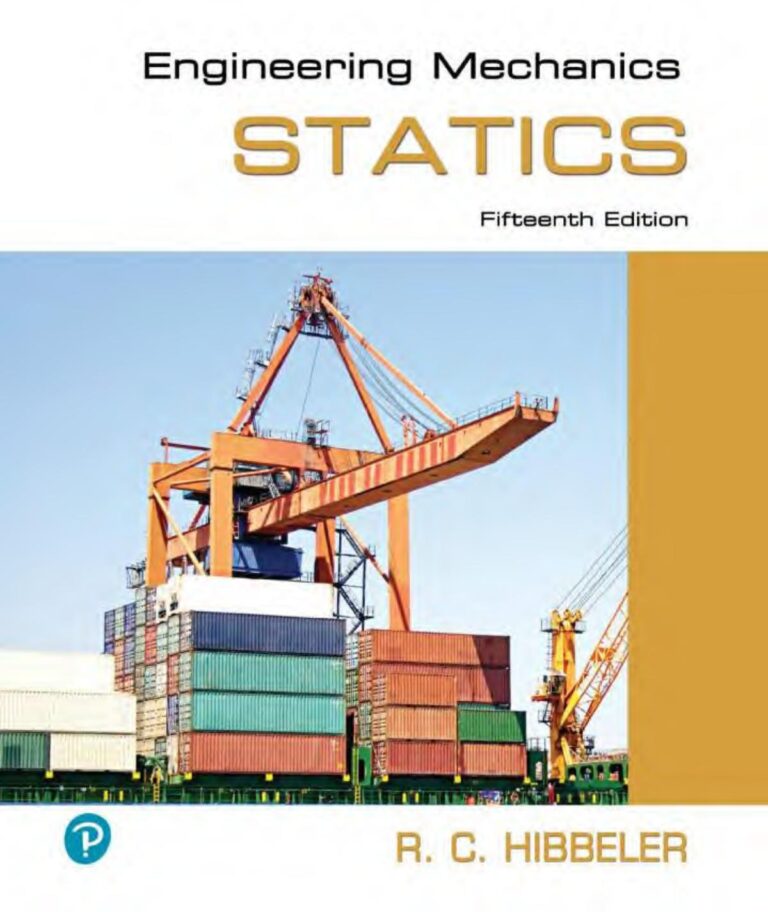 Engineering Mechanics Statics 15th Edition By Russell Hibbeler