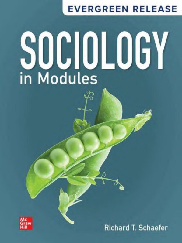 Sociology in Modules 2025 Evergreen Release By Richard Schaefer