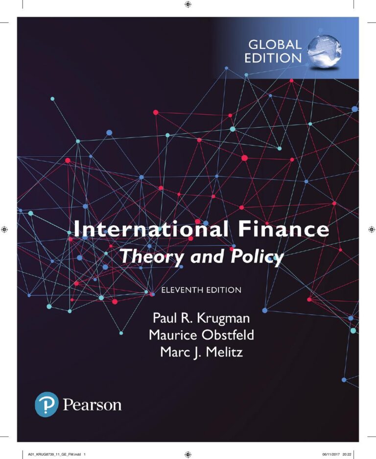 International Finance Theory and Policy 11Th Global Edition By Krugman, Paul R, Melitz, Marc J, Obstfeld, Maurice