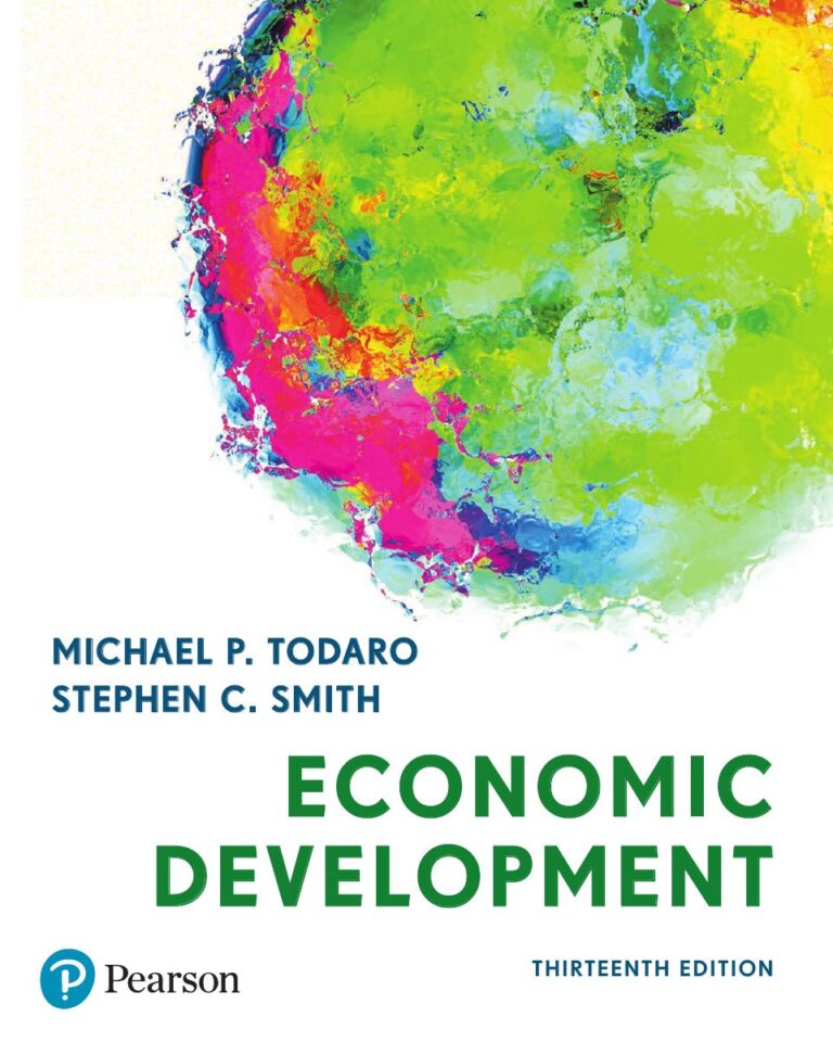 Economic development 13th Edition By Michael P Todaro, Stephen C Smith