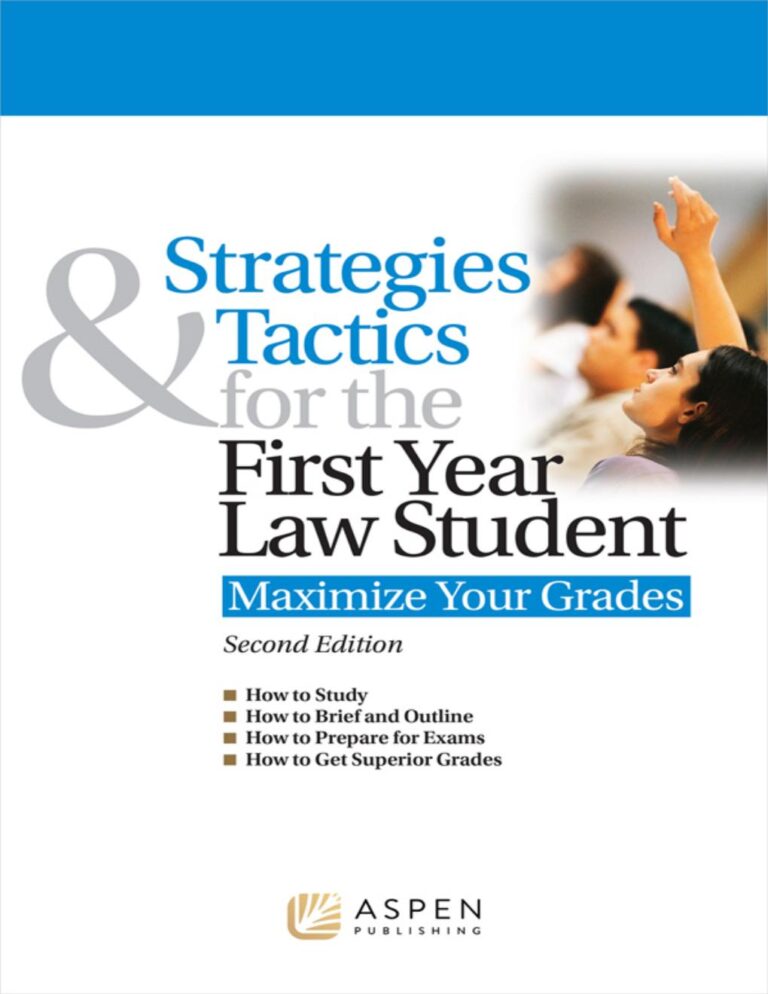 Strategies & Tactics for the First Yeaar student 2nd Edition By Alex Ruskell, Kim Alayan Walton, Lazar Emanuel
