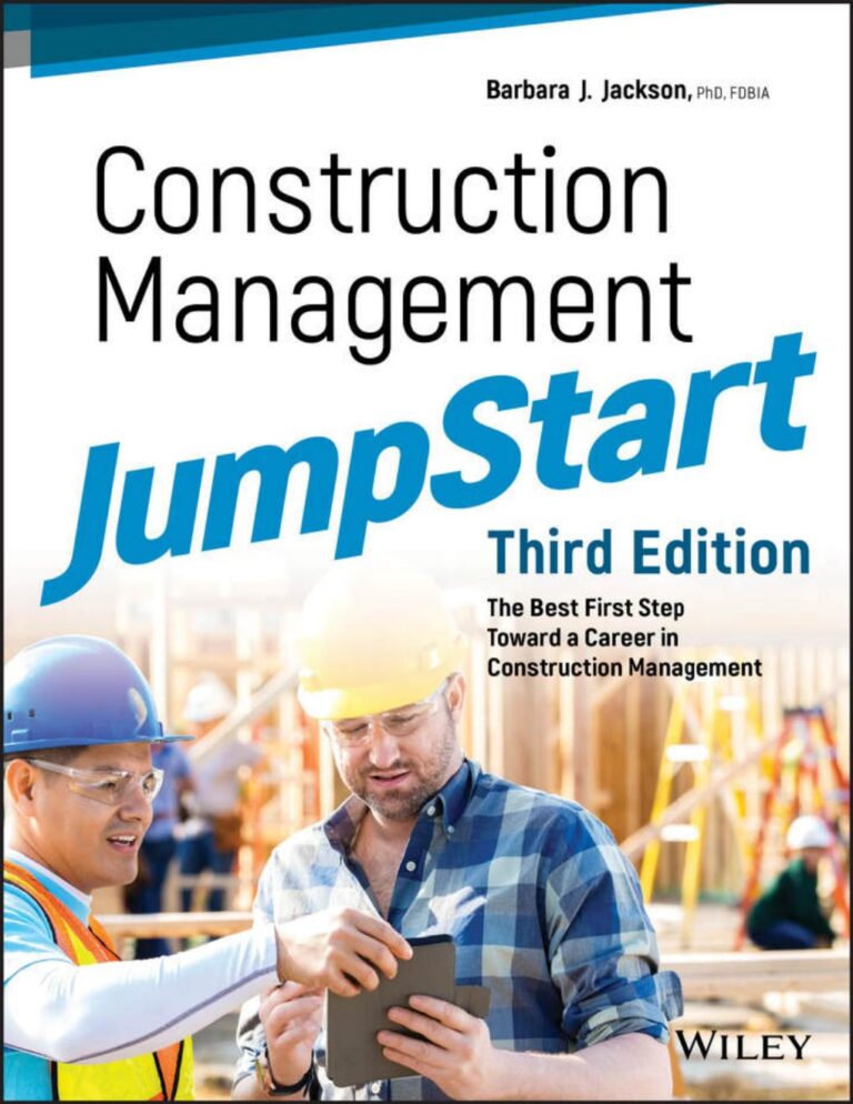 Construction Management JumpStart By Barbara J. Jackson