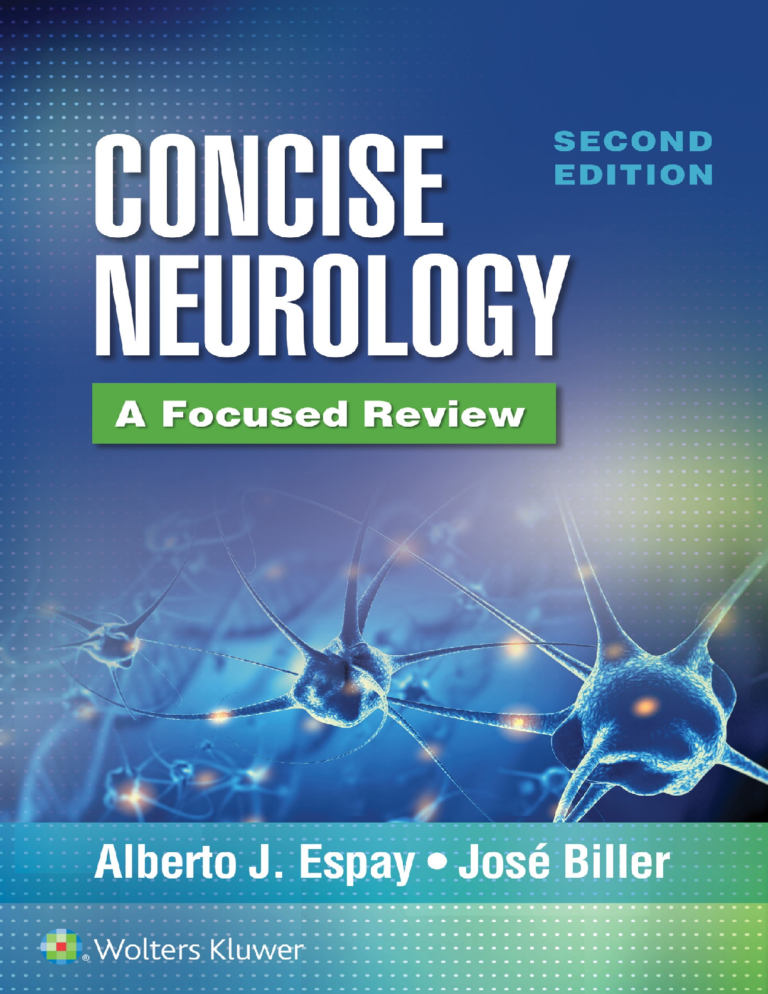 [eBook] [PDF] Concise Neurology A Focused Review, 2nd Edition By Alberto J. Espay, José Biller