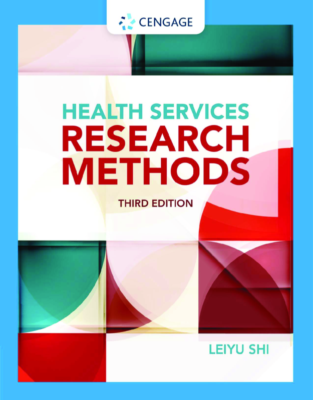 Health Services Research Methods 3rd Edition By Leiyu Shi