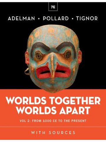 Worlds Together, Worlds Apart (Volume 2) 7th Edition By Jeremy Adelman, Elizabeth Pollard, Robert Tignor